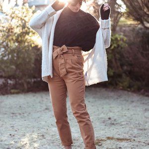 NWT - Sezane Austin Trouser - Caramel  - 4